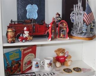 LAFD items and collectibles.