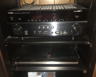 Yamaha Receiver and DVD player