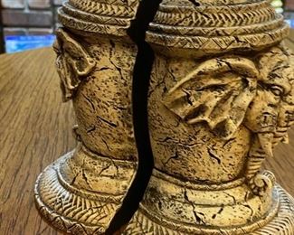 Interesting elephant bookends