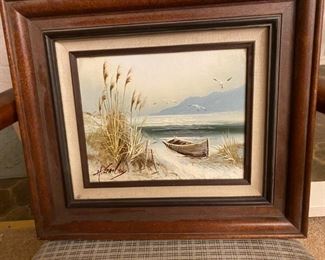 Seascape Oil by Howard Gailey - signed original