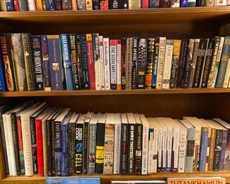Hundreds of great books - fiction, history, travel, etc.