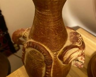 Double handled vase/urn