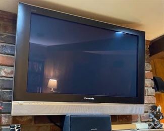 Panasonic TV with Surround Sound Theater System