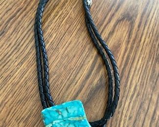 Turquoise bolo