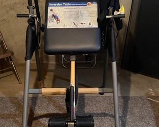 Inversion table