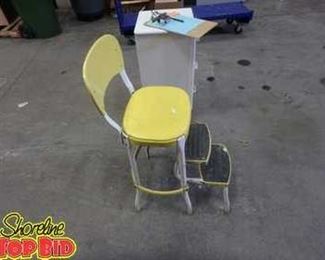 MidCentury Cosco Foldout Step Stool