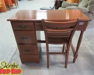 Solid wooden Desk and Chair
