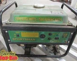 Sportsman 2000 Surge Watts 2.8 HP 4Stroke Generator