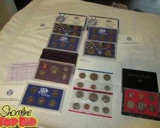 Nice Lot of Proof Sets