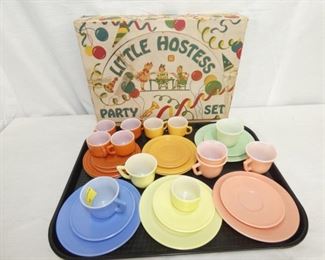 LITTLE HOSTESS TEA SET W/ ORIG. BOX 