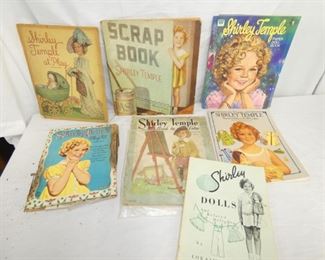 1950'S-70'S SHIRLEY TEMPLE PAPER ITEMS 