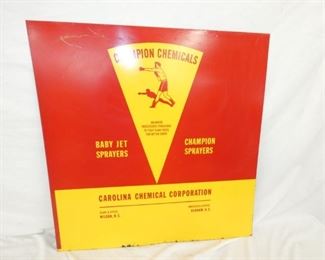35X36 CHAMPION CHEMICALS SIGN 