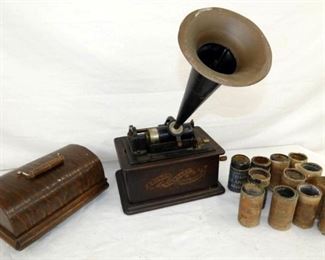 EARLY 1900'S EDISON STANDARD PHONOGRAPH 