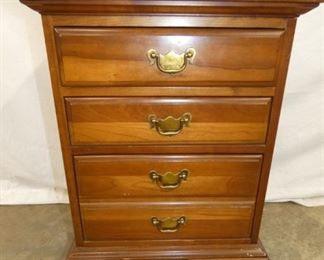 4 DRAWER BEDSIDE CHERRY CHEST 