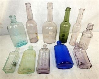VARIOUS EARLY BOTTLES 