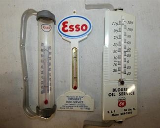 ESSO & PHILLIPS 66 THERMOMETERS 