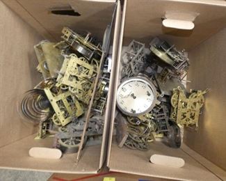 COLLECTION CLOCKS PARTS 