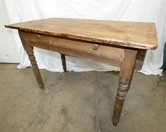 48IN BAKERS TABLE W/ DRAWER 