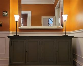 37 x 73 x 18 (2 available), touch lamps 26"h (4 available), mirrors 48 x 60 (2 available)