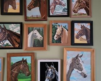 largest: 19 x 15, smallest 13 x 11