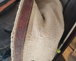 Leather Bound Horse Blanket