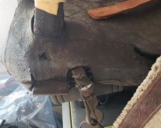 Old Womens Saddle Iron Stirrup