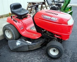 Troy-Bilt Riding Mower Model 13AN77TG766, With 42" Deck, 7-Speed Shift On The Go Transmission