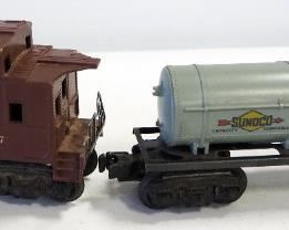 Lionel Electric Train Collection, Includes Various Cars, Track, And Transformer, See Photos For Car Models