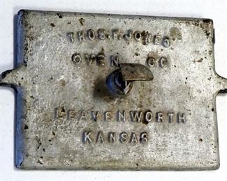 Thos. F. Jones Oven Co Antique Oven Door