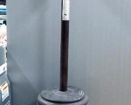 Fire Sense Propane Patio Heater, 44,000 BTU, On Wheels, Approx 84" High