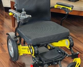 Forcemech Navigator XL Portable Electric Wheelchair 37x25x35in HxWxD