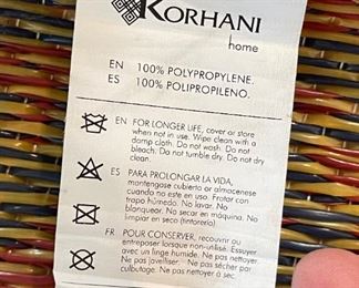 Southwest Style Outdoor Patio Rug 71x108