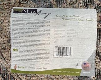 Shaw living Runner Rug Blue 30x97in