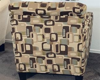 #1 Ashley Furniture Contemporary Fabric Chair 36x34x35in HxWxD