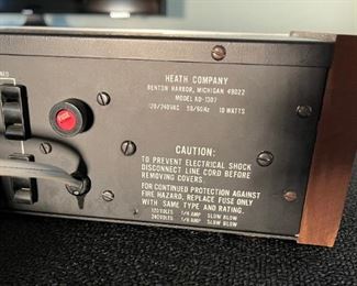 Heathkit AD-1307 Audio Control Vu Meter 4.5x18x8.5in HxWxD