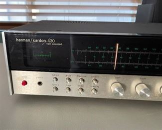 Harman Kardon 430 Vintage Stereo Receiver 5.5x17.5x15in HxWxD
