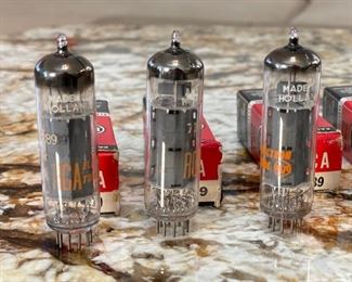 5 pc RCA 7189 EL84 Holland Amperex Tubes