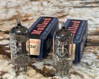 2pc Mullard 7247 Tubes