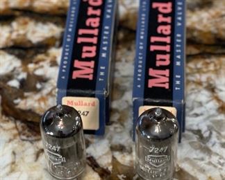 2pc Mullard 7247 Tubes