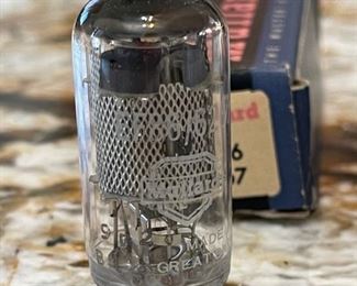 2pc Mullard 6267 EF86 Mesh Plate Tubes Pair