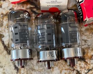 3pc Svetlana Winged C 6550c tubes