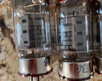 3pc Svetlana Winged C 6550c tubes