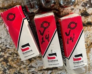 3pc Svetlana Winged C 6550c tubes