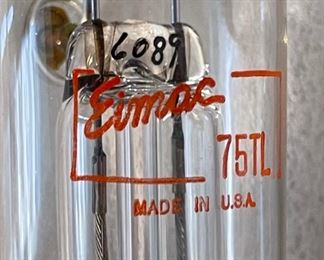Eimac 75tl Transmitting Triode Tube