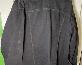 Levis Black Jean Jacket Vintage XXL XXL