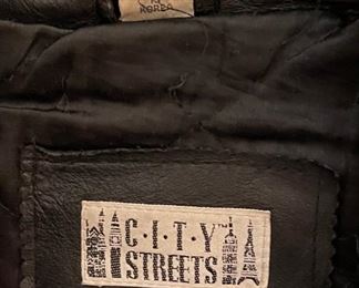 City Streets Heavy Leather Motorcycle 3XL