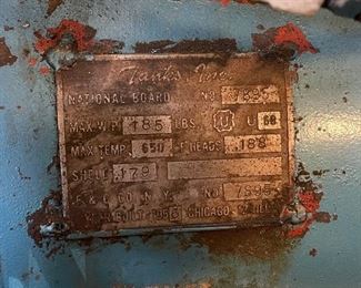 Huge 1956 5hp 220v Century Air Compressor 48x41x22in HxWxD