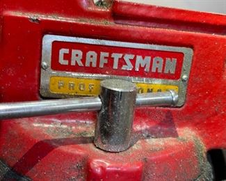 Craftsman Professional Vise 4.5in Jaw 10x15x10in HxWxD