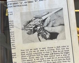 BINKS Wren Model B Airbrush Paint