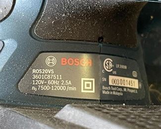 Bosch ROS20VS Orbit Sander